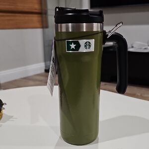 Stanley + Starbucks Military Commitment Colab Green Travel Mug